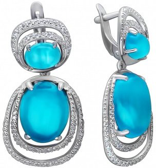 Серьги Эстет 90-02-4682-00 7,4гр. купить,NaN