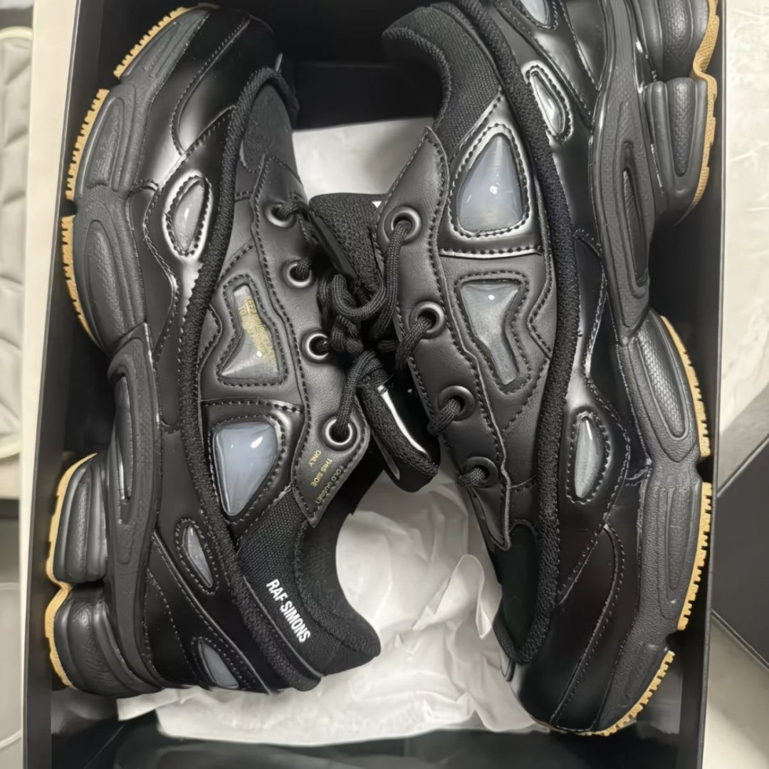 Кроссовки Raf Simons Ozweego RS Black черный купить,NaN