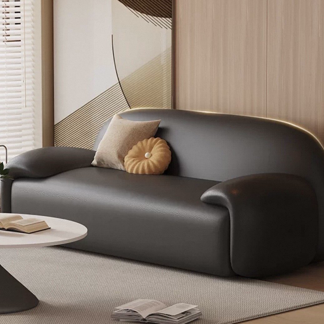 Диван Soft Line, 155х72 см, обивка искусственная замша, белый купить,NaN