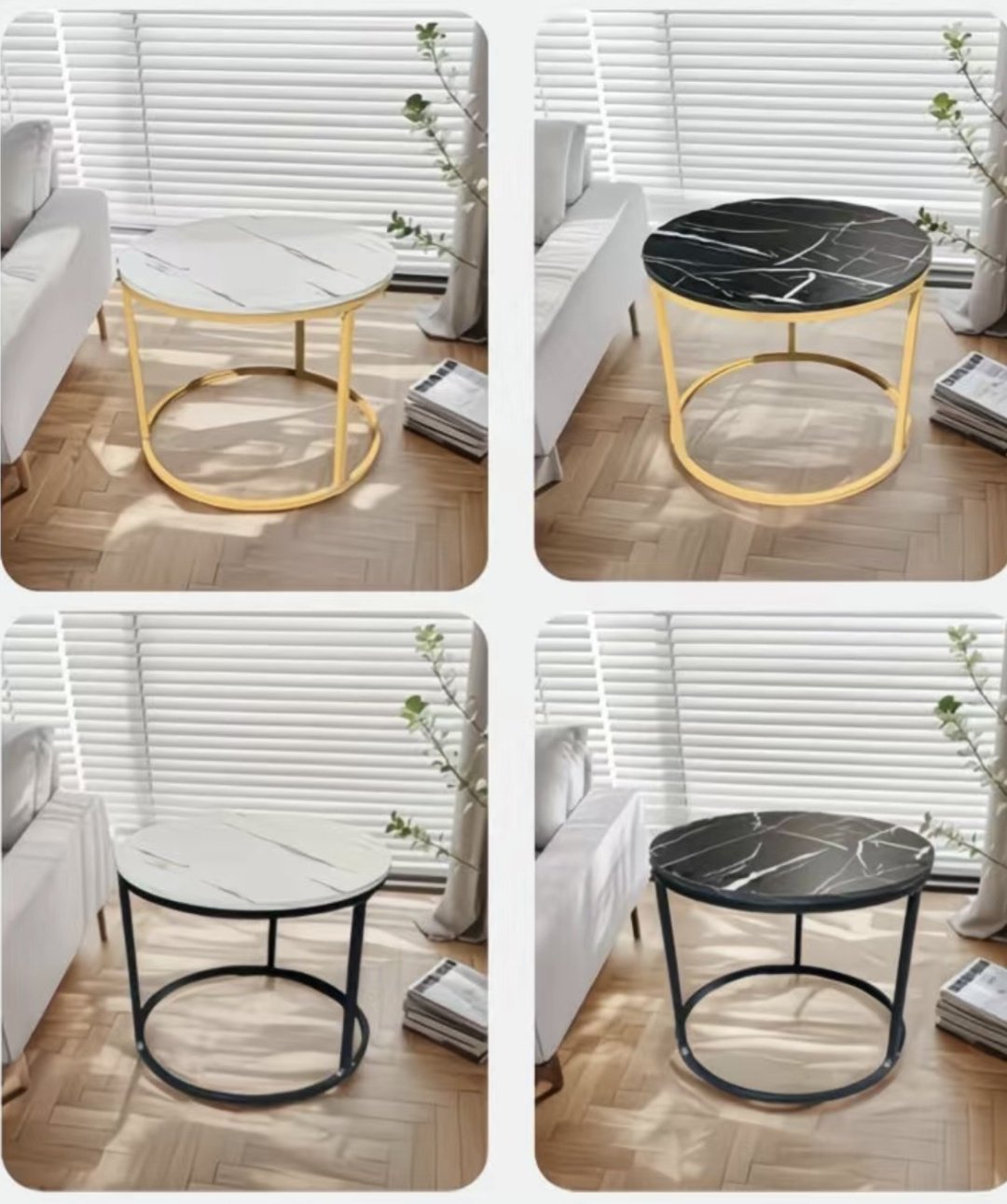 Журнальный столик Modern, 60х60x41 см, белый купить,NaN