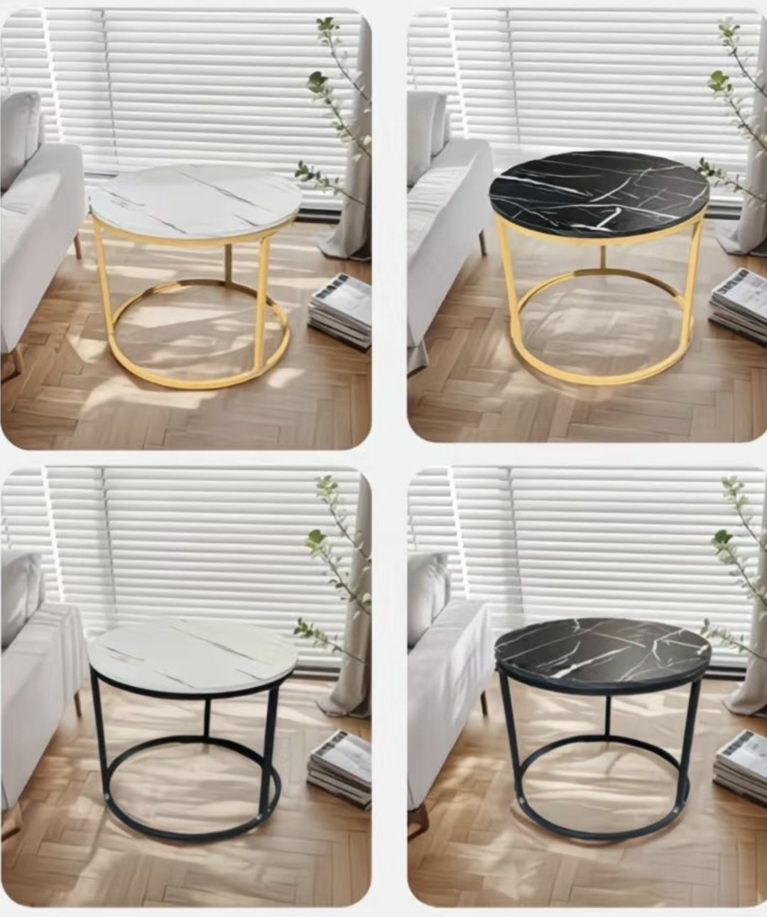 Журнальный столик Modern, 60х60x41 см, белый купить,NaN