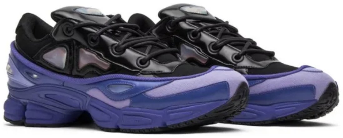 Кроссовки Raf Simons Ozweego фиолетовый, черный