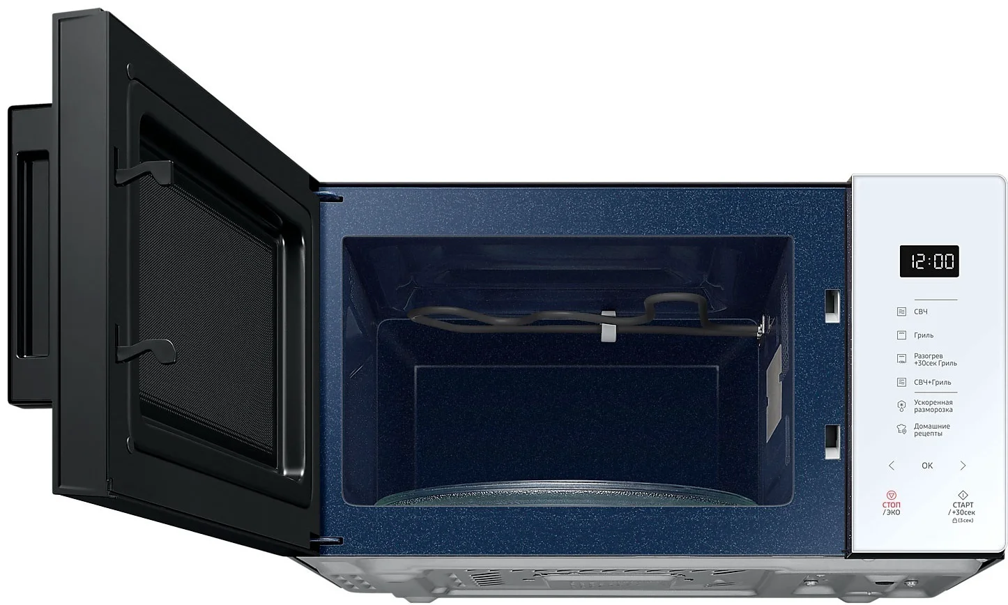 Микроволновая печь Samsung MG23T5018AW/BW купить,0