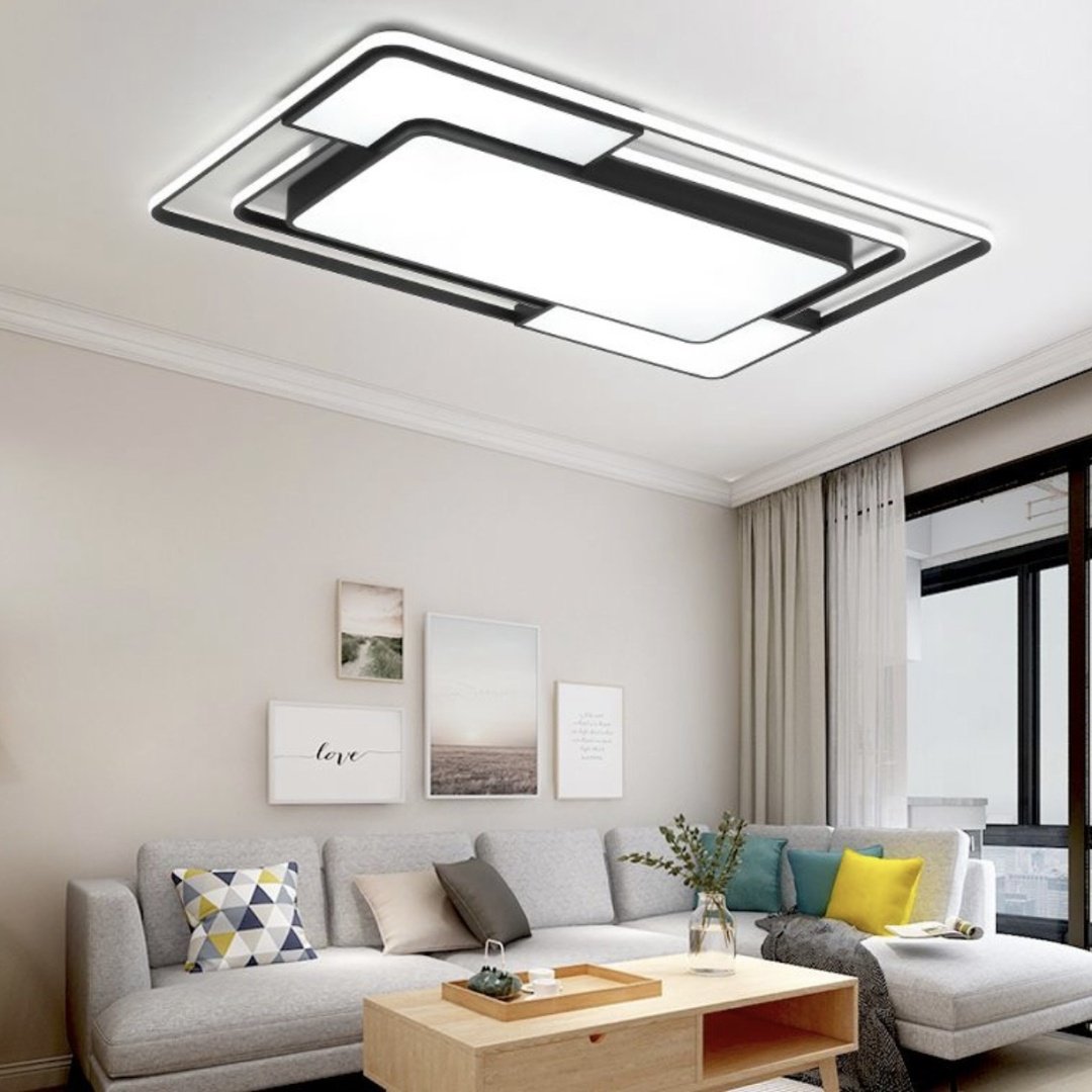 Светильник потолочный LED 200 Вт черный, белый купить,NaN