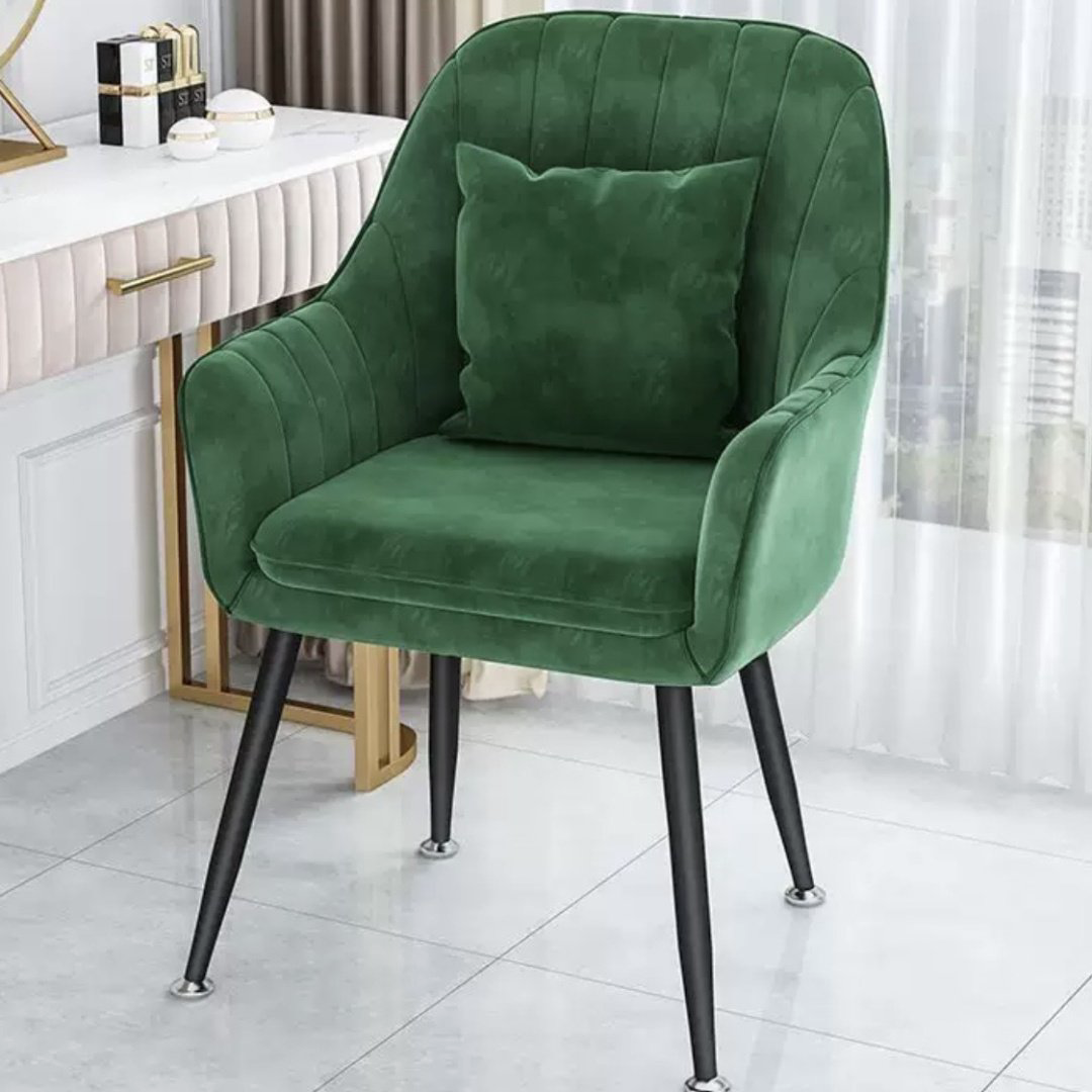 Стул Velora, 83x47x44 см, темно-зеленый 1 шт. купить,NaN