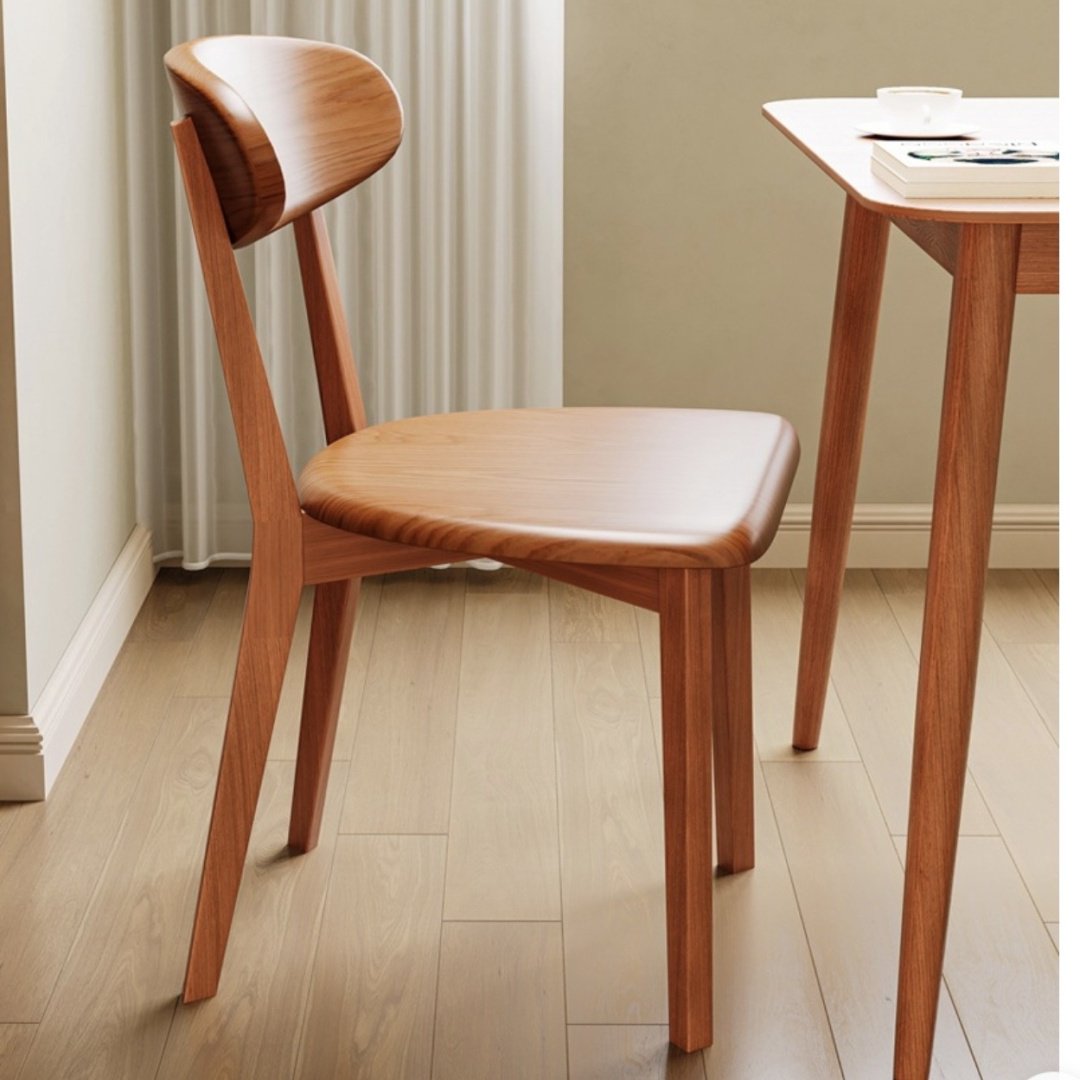 Стул Без бренда Wood Classic 80x46x46 см светло-коричневый купить,NaN