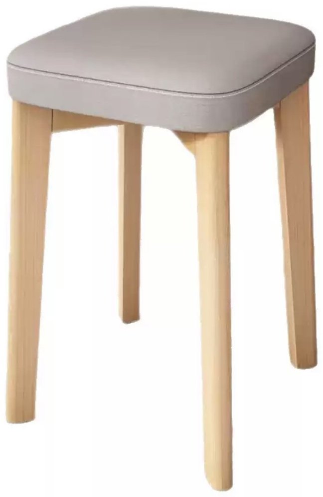 Табурет Nordic Soft Light 31, 45x31x31 см, бежевый, светло серый 1 шт. купить,NaN