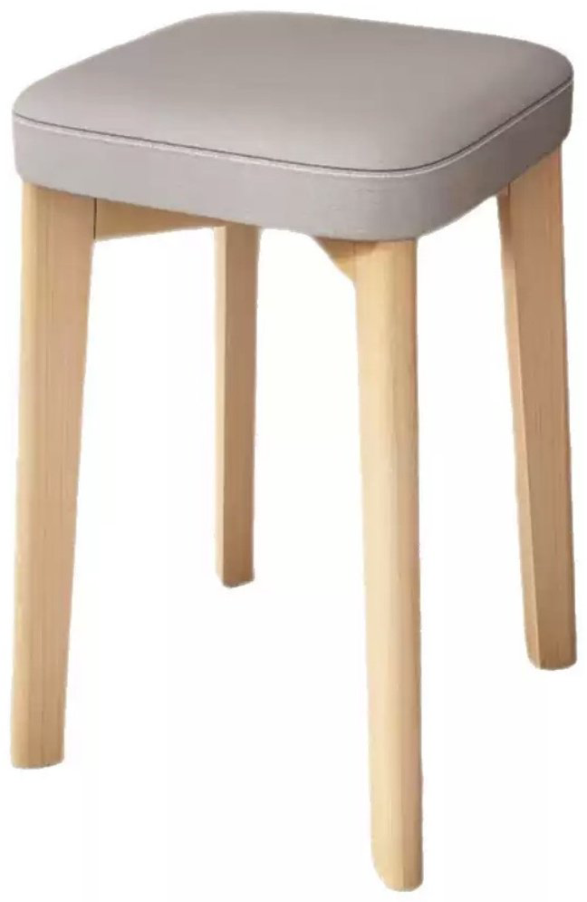 Табурет Nordic Soft Light 31, 45x31x31 см, бежевый, светло серый 1 шт. купить,NaN