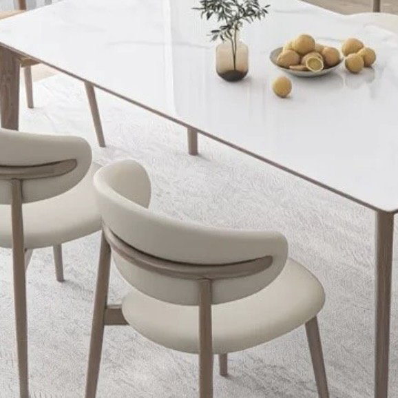Стул Без бренда Soft Curve Nordic 80x44x37см белый купить,NaN