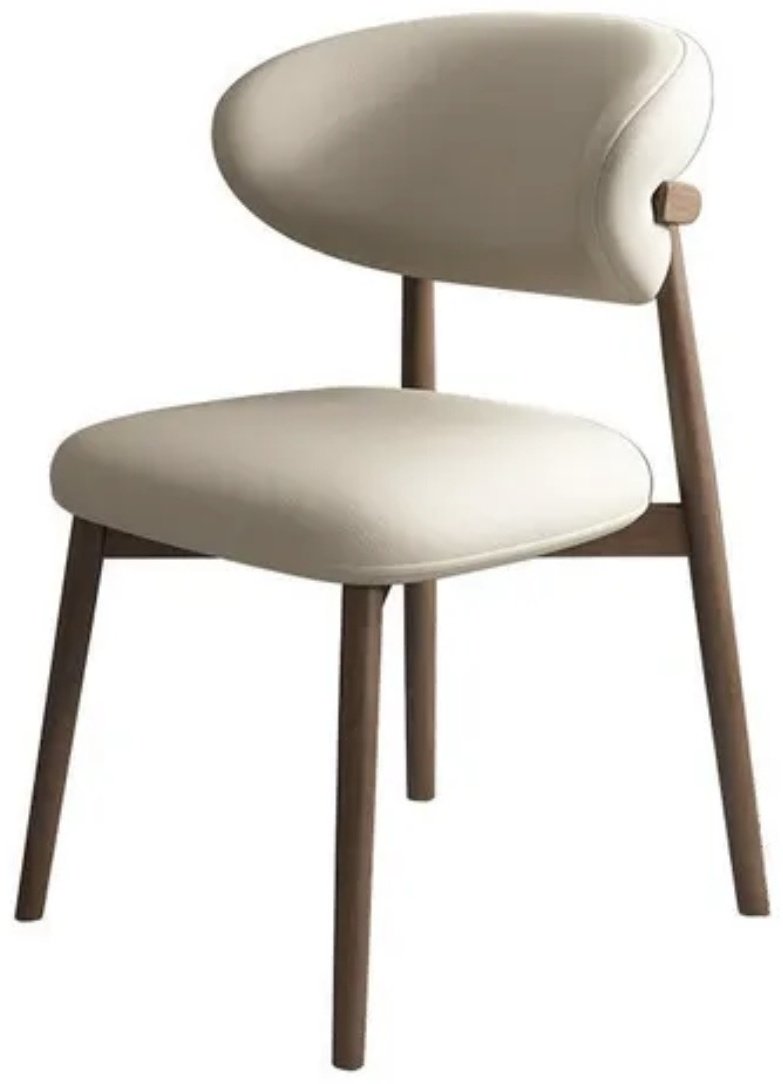 Стул Без бренда Soft Curve Nordic 80x44x37см белый купить,NaN