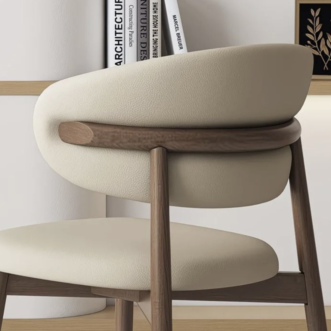 Стул Без бренда Soft Curve Nordic 80x44x37см белый купить,NaN
