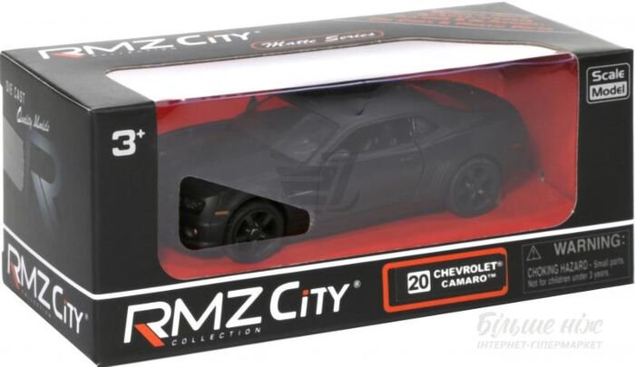 Модель машины Ideal RMZ City 1:32 Chevrolet Camaro серая матовая купить,NaN