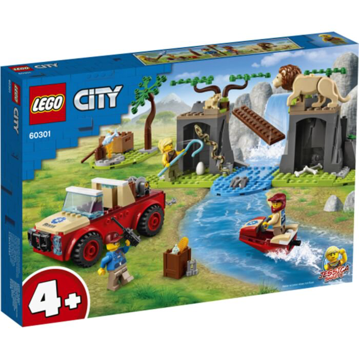 Конструктор Lego City Спасательный вездеход для зверей  60301 купить,NaN