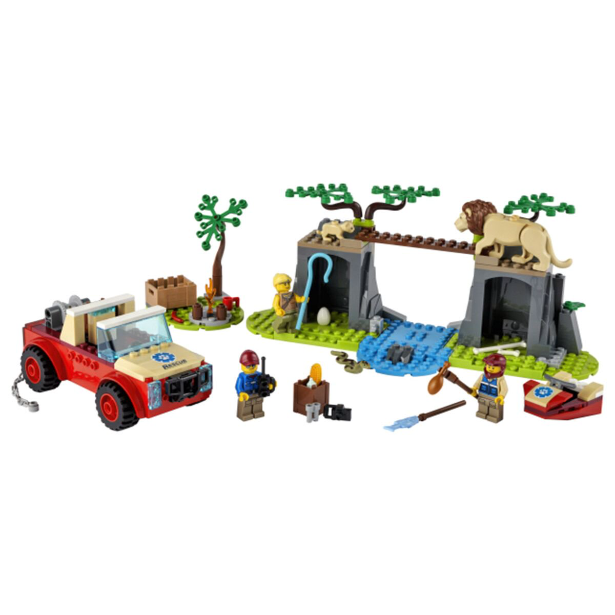 Конструктор Lego City Спасательный вездеход для зверей  60301 купить,NaN