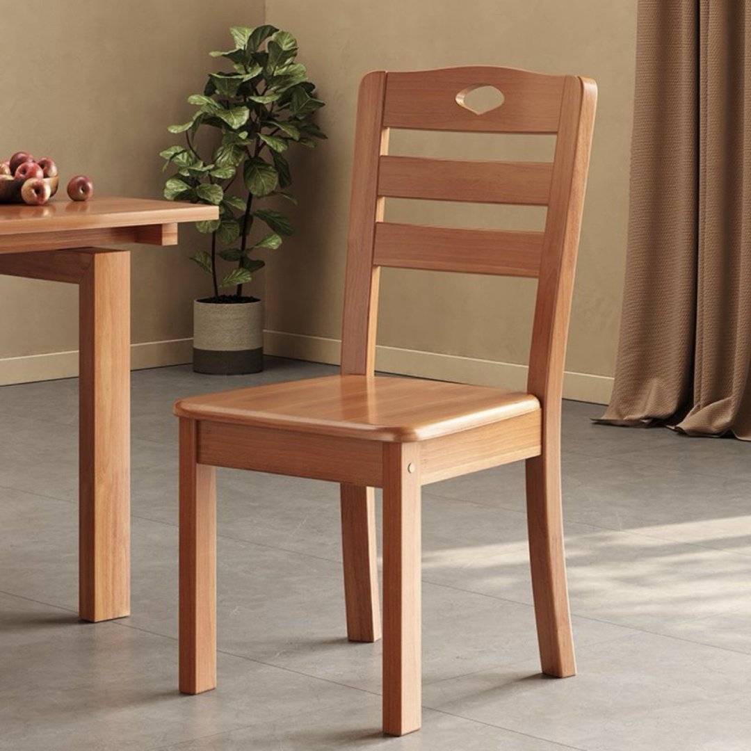 Стул Без бренда CHR-WOOD-9043-NAT 90x43x43см светло-коричневый купить,NaN