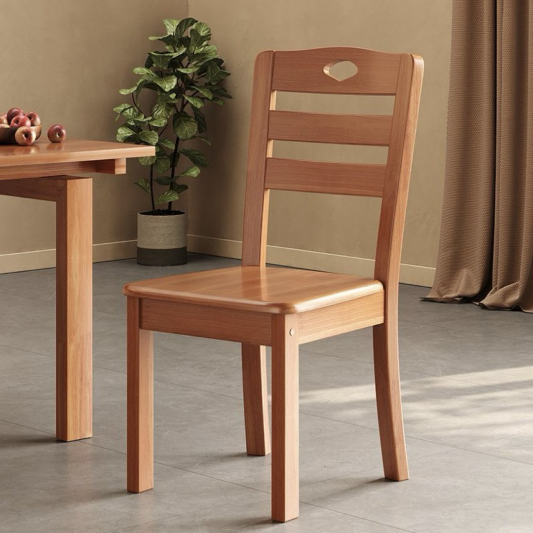 Стул Без бренда CHR-WOOD-9043-NAT 90x43x43см светло-коричневый купить,NaN