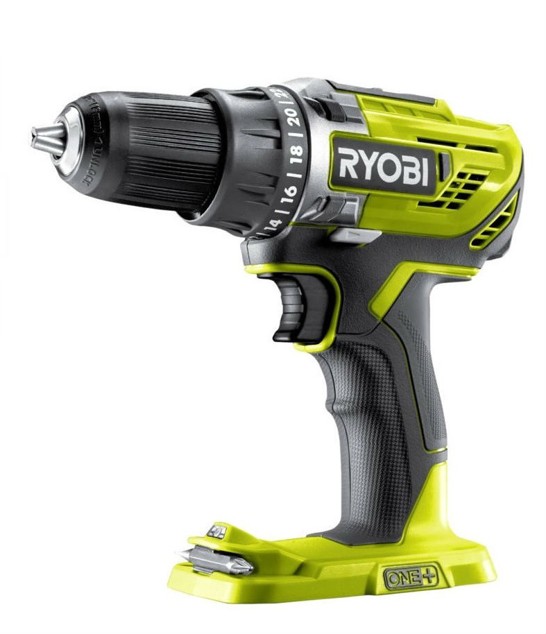 Дрель-шуруповерт Ryobi R18PDC-0 желтый купить,NaN