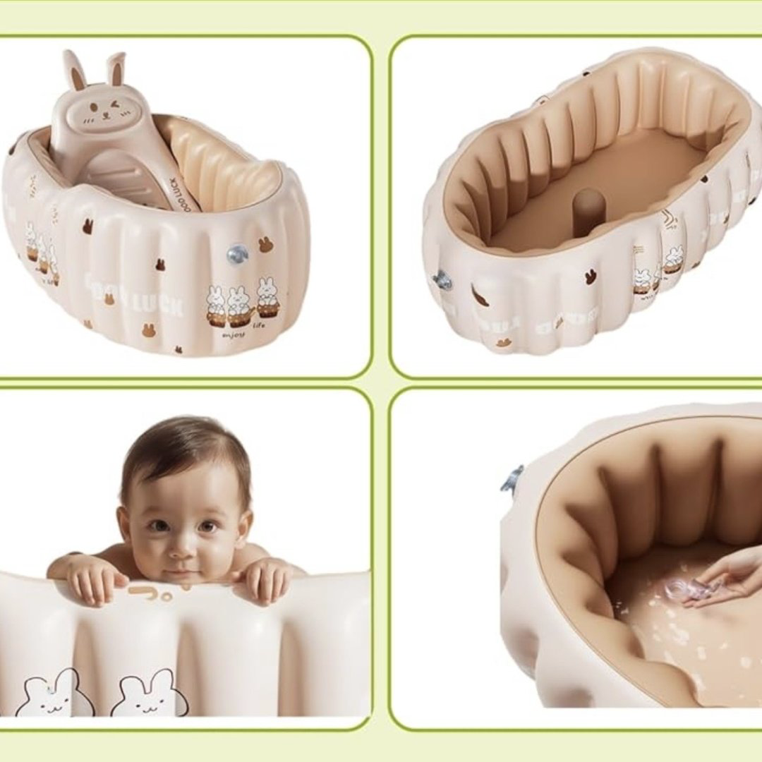 BabyBath Rabbit BB-01, 90x58 см, бежевый купить,NaN