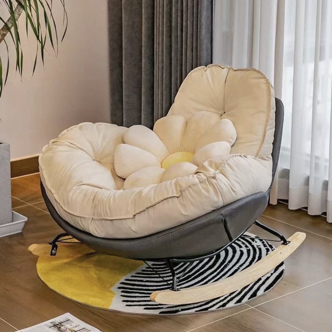 Кокон Flower-Rocking-Chair серый, оранжевый, зеленый купить,NaN