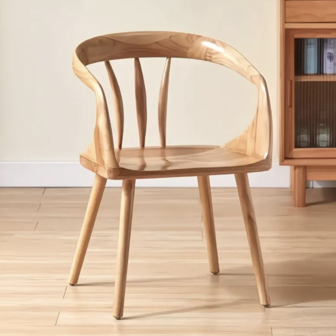 Стул Без бренда LUNO-6 79x49x49см бежевый купить,NaN