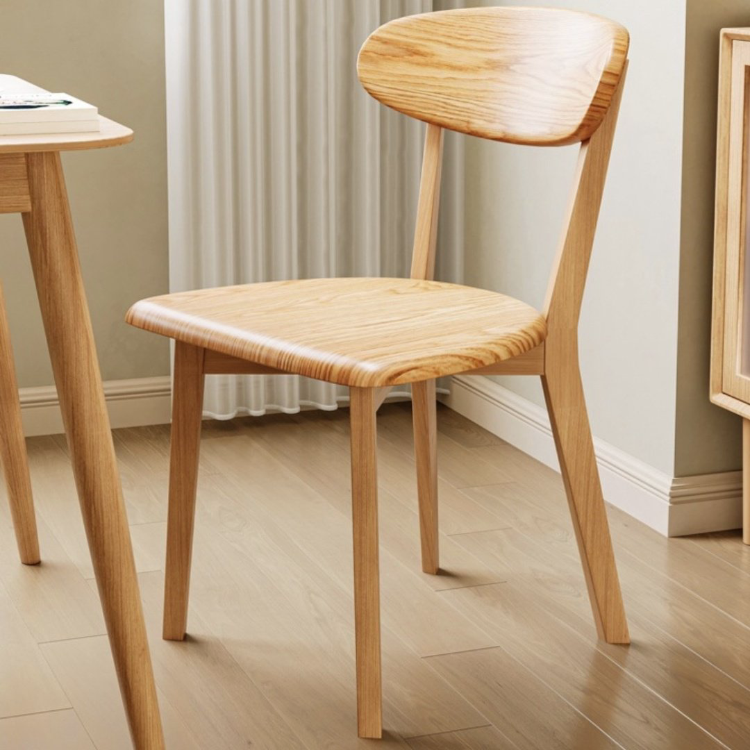 Стул Без бренда Wood Classic 80x46x46см бежевый купить,NaN