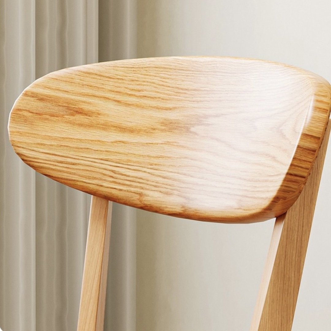 Стул Без бренда Wood Classic 80x46x46см бежевый купить,NaN