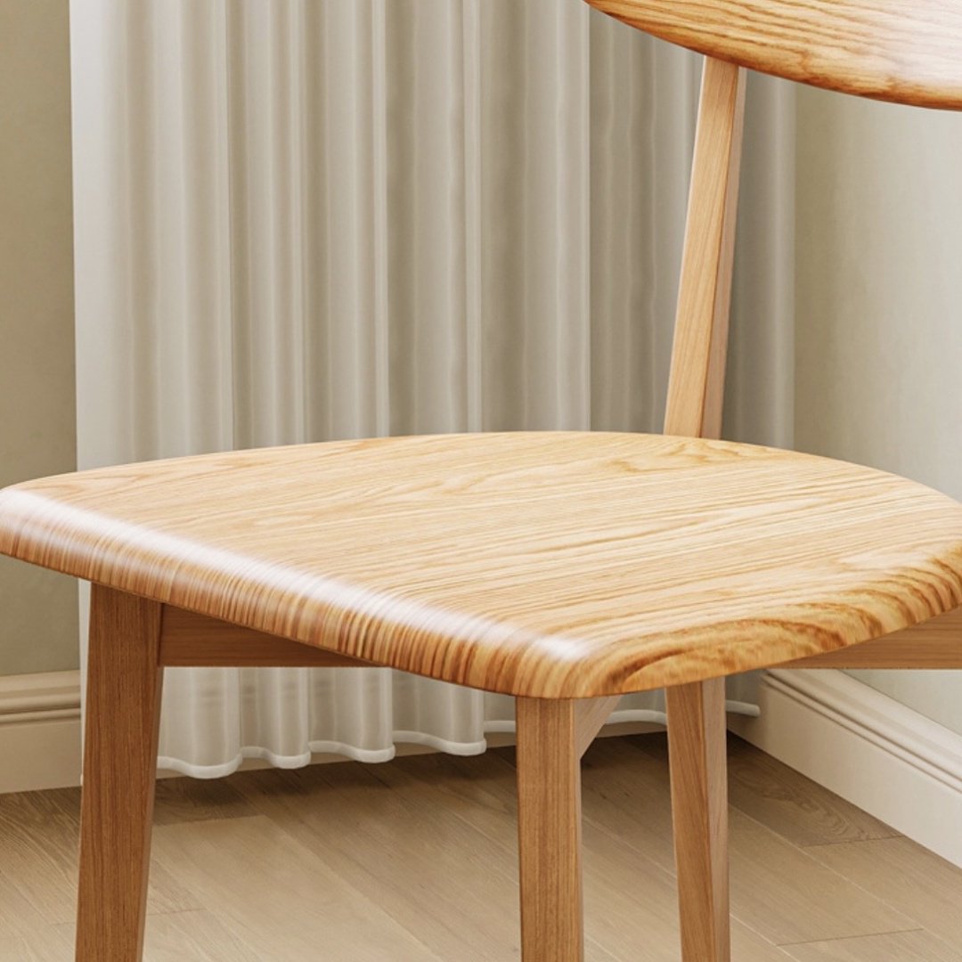 Стул Без бренда Wood Classic 80x46x46см бежевый купить,NaN