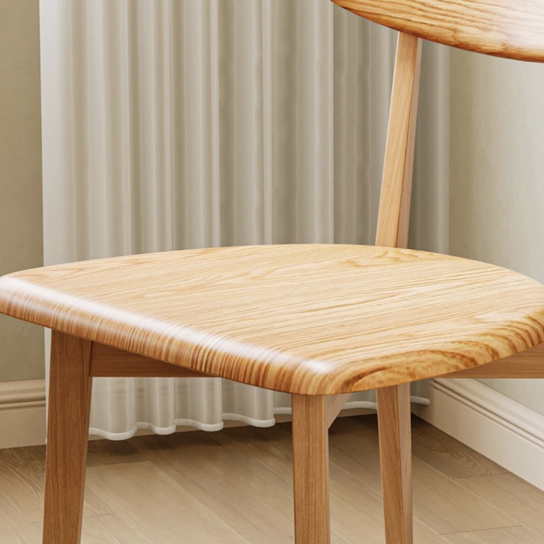 Стул Без бренда Wood Classic 80x46x46см бежевый купить,NaN