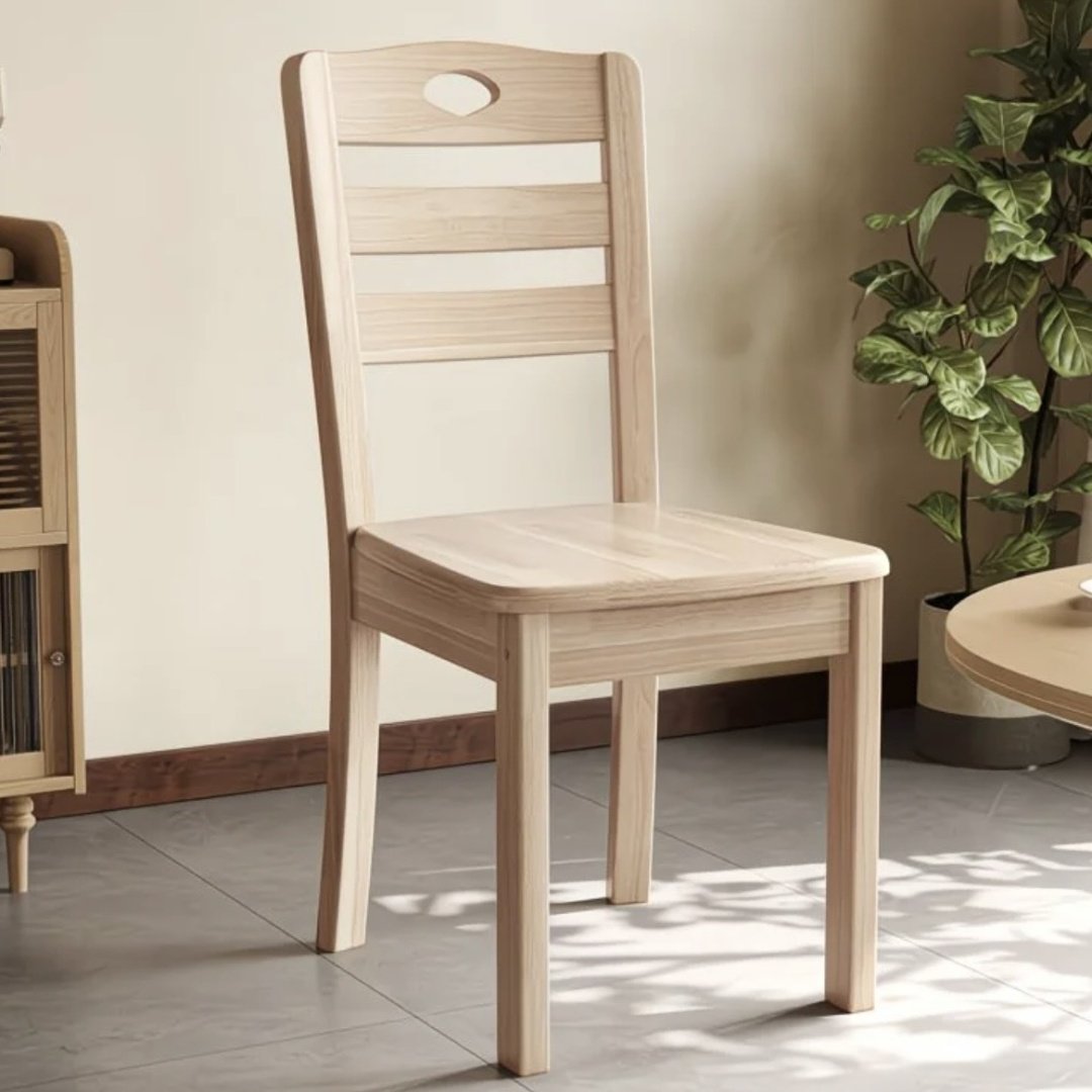 Стул Без бренда CHR-WOOD-9043-NAT 90x43x43см бежевый купить,NaN