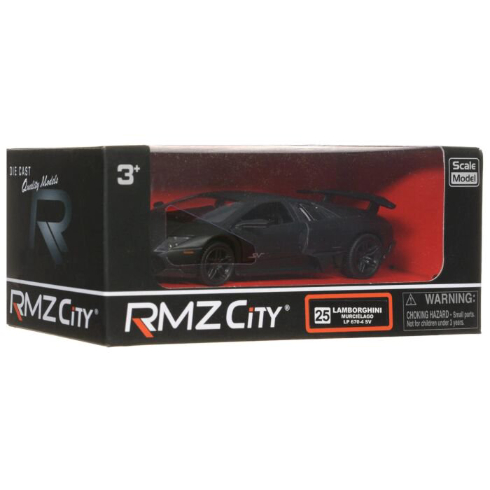 Модель машины Ideal RMZ City 1:32 Lamborghini Murcielago LP670-4  черная матовая купить,NaN
