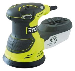 Шлифмашина RYOBI ROS300A желтая