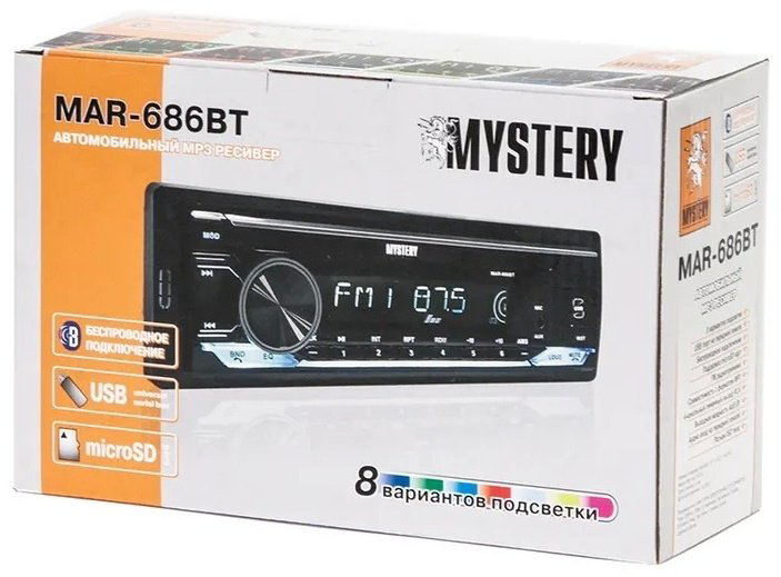 Mystery MAR-686BT 1 DIN купить,NaN
