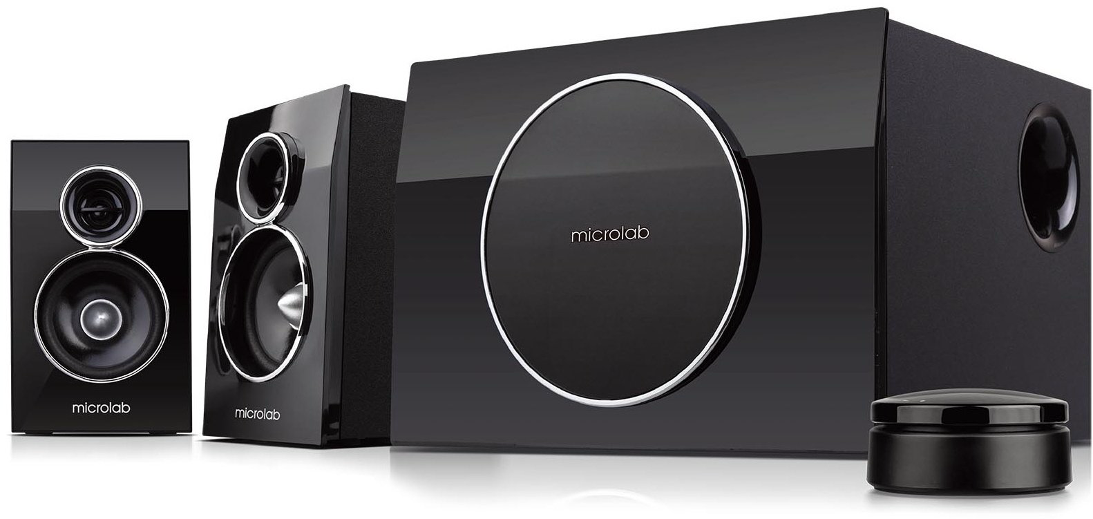 Компьютерные колонки Microlab M-310BT черный - ForteMarket Компьютерные колонки Microlab M-310BT черный купить,39990
