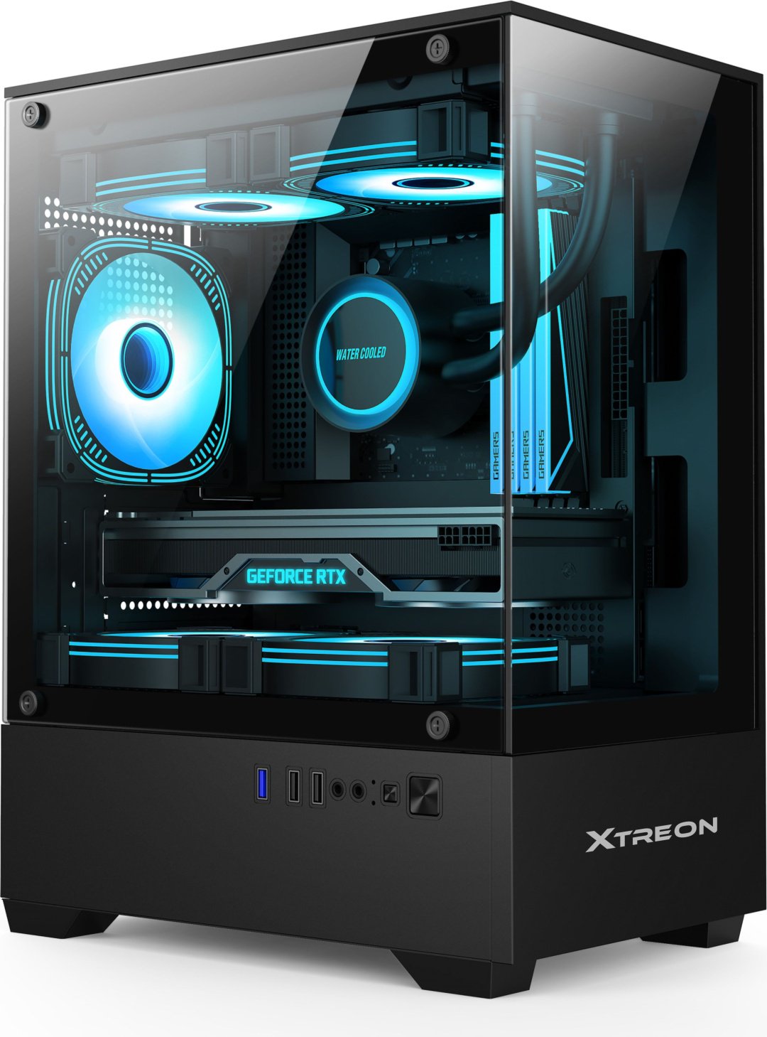 Корпус Xtreon N195 Glass Black - ForteMarket Корпус Xtreon N195 Glass Black купить,12990