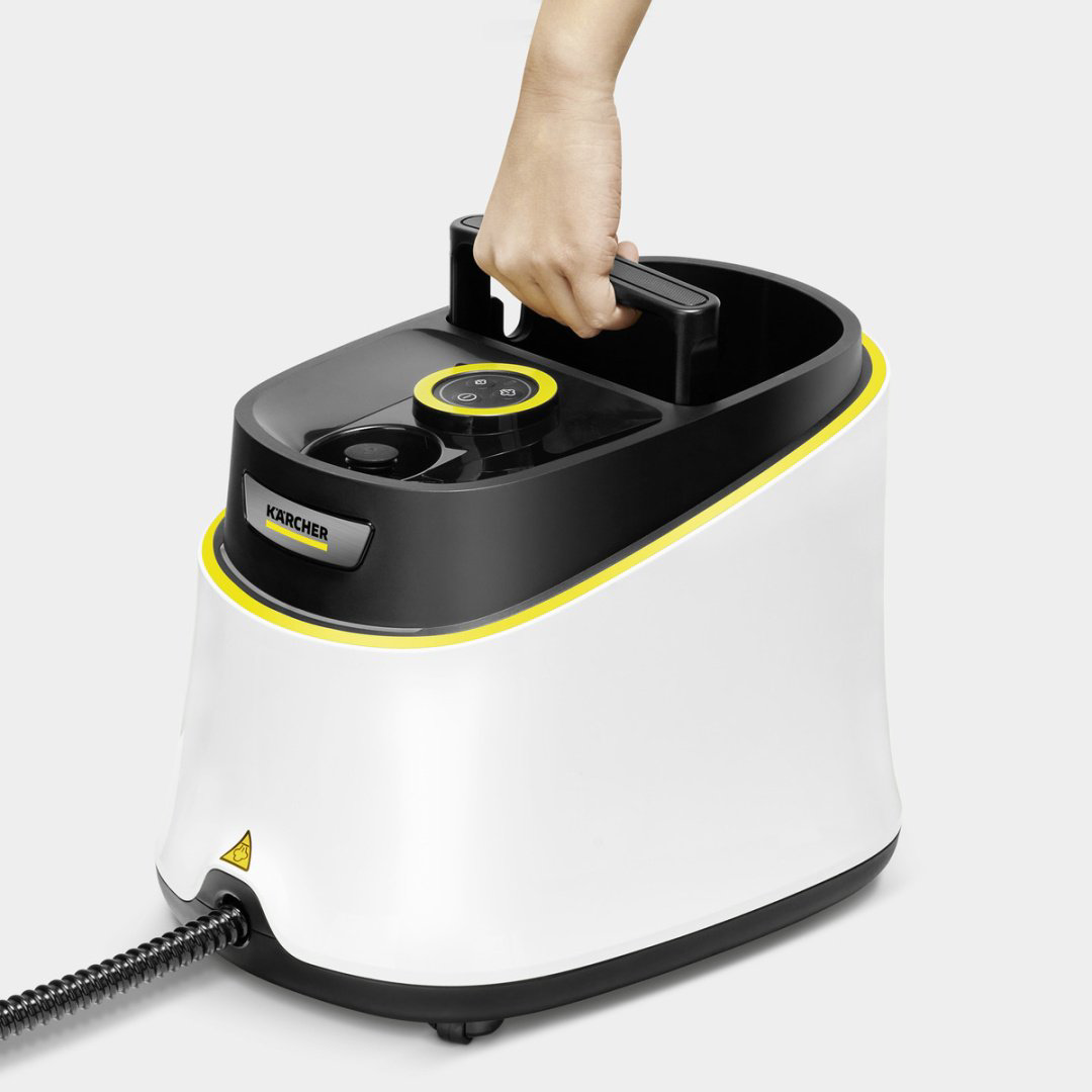 Пароочиститель Karcher SC 3 Deluxe Textile Edition белый купить,224985