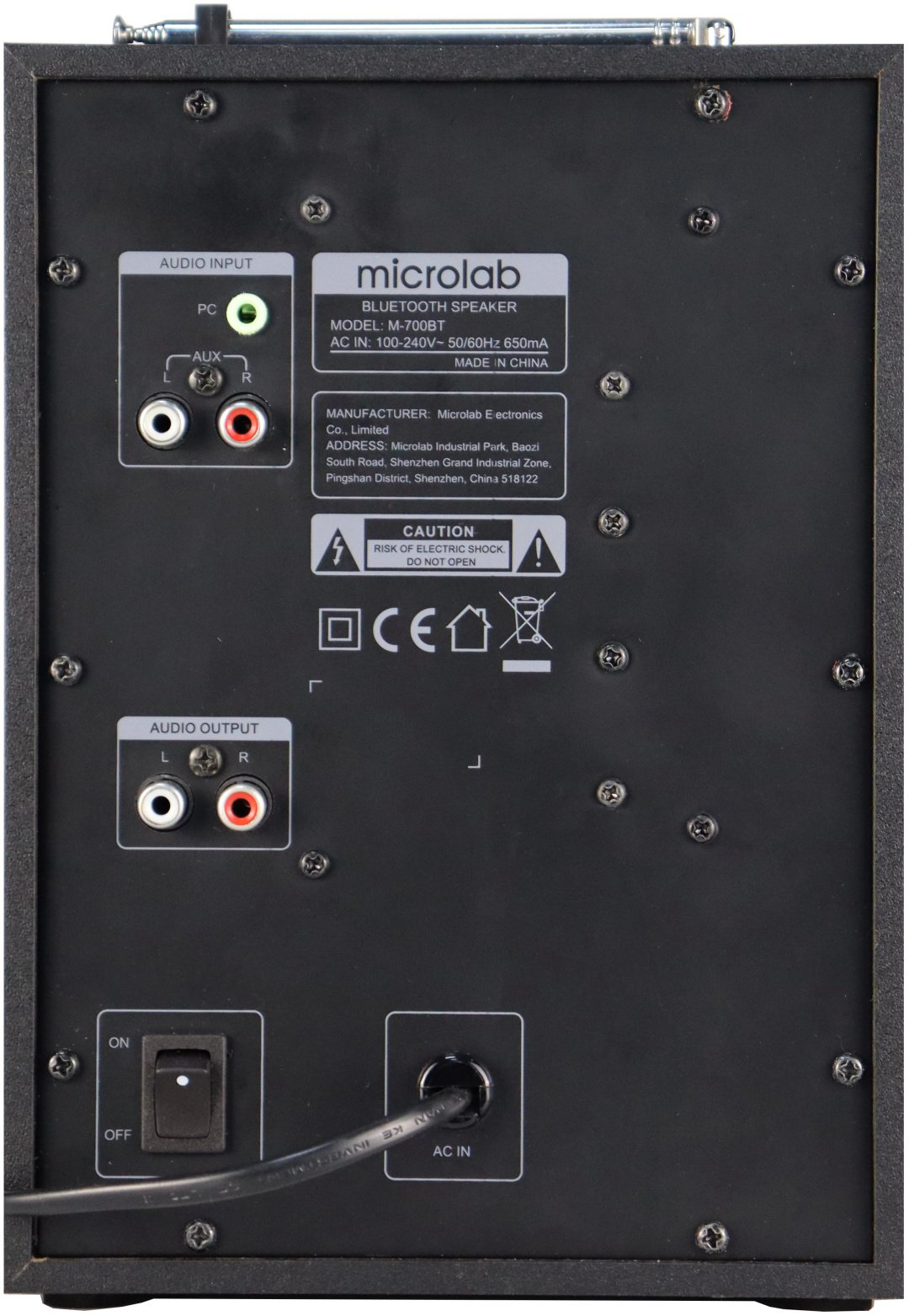 Компьютерные колонки Microlab M-700BT черный купить,44990