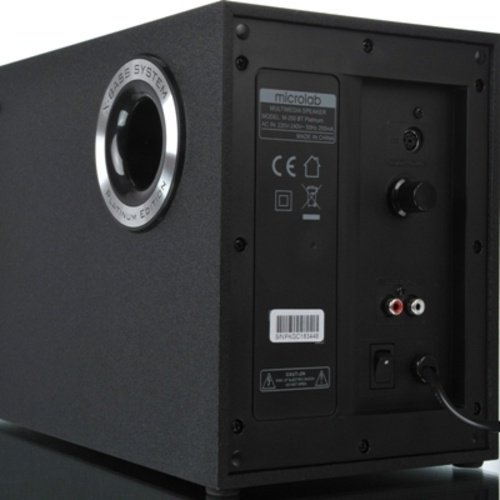Компьютерные колонки Microlab M-200BT Platinum черный