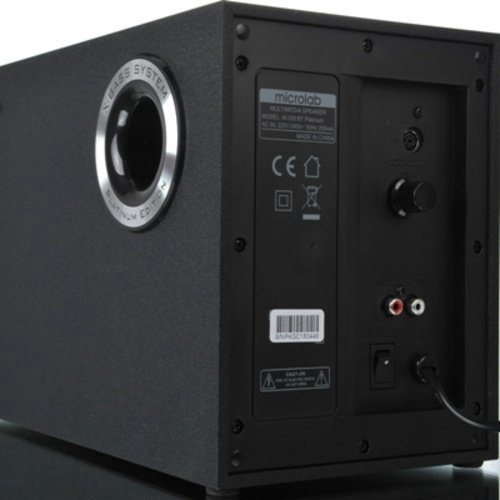 Компьютерные колонки Microlab M-200BT Platinum черный купить,39990