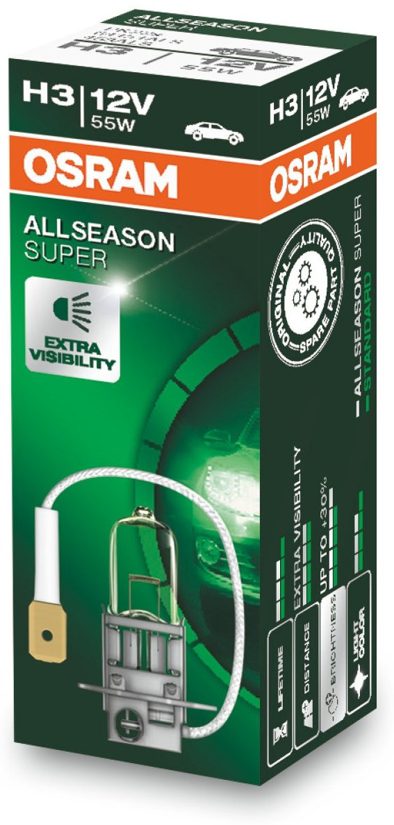 Автолампа Osram 64151ALS галогенная, 1 шт купить,NaN
