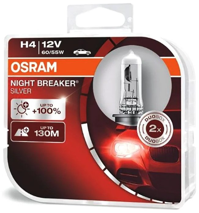 Автолампа Osram 64193NBS-HCB галогенная, 2 шт купить,NaN