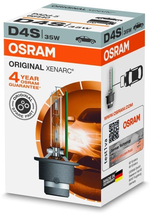 Автолампа Osram 66440 ксеноновая, 1 шт купить,NaN