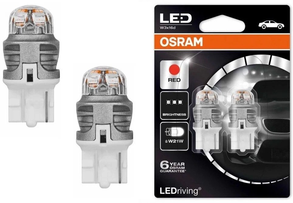 Автолампа Osram 7905R-02B светодиодная, 2 шт купить,NaN