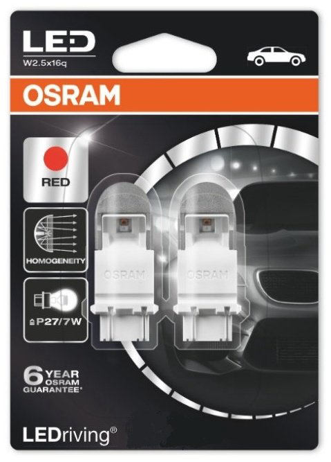 Osram 3557R-02B светодиодная PR27/7W, 2 шт купить,NaN