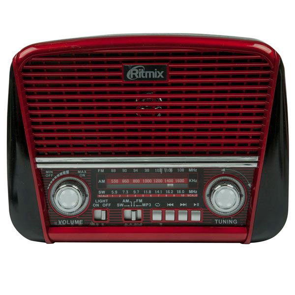 Радиоприемник Ritmix RPR-050 красный купить,NaN