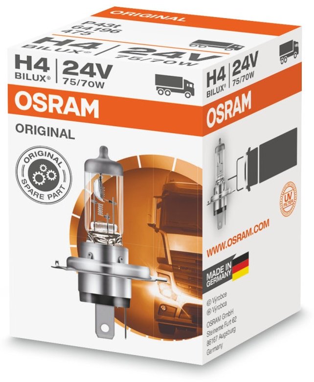 Osram 64196 галогенная H4, 1 шт купить,NaN