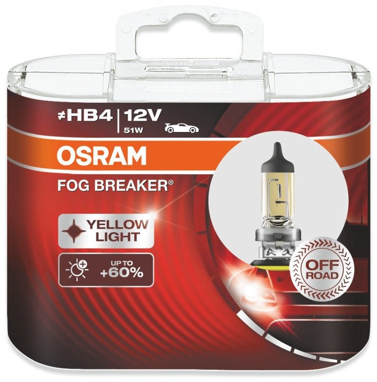 Автолампа Osram 9006FBR-HCB галогенная, 1 шт купить,NaN