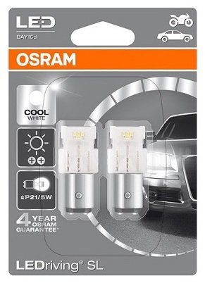 Автолампа Osram 1458CW-02B светодиодная, 2 шт купить,NaN