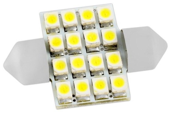 Skyway SJ16SMD120631MMSJ1610BS08201160 светодиодная C5W, 1 шт купить,NaN
