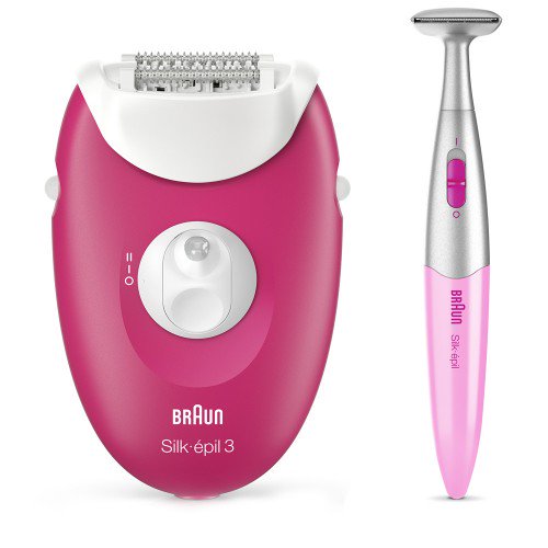 Эпилятор Braun SE-3420 розовый
