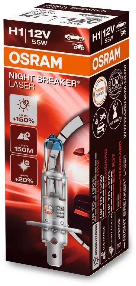 Osram 64150NL галогенная H1, 1 шт купить,NaN